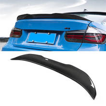 Автомобильный спойлер из углеродного волокна для BMW 3 серии F30 2012-2018 BMW3 4 Двери Седан багажник заднее крыло спойлер хвост PSM стиль ремонт 2024 - купить недорого