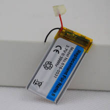 Bateria para substituição, para ipod nano 6, 6ª geração, 8gb, 16gb, bateria de 3.7v 2024 - compre barato