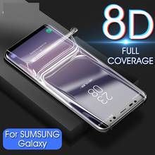 Safety Full Cover For Samsung A8 2018 Soft Hydrogel Film on the For Samsung Galaxy A8 Plus 2018 A730F A530F a8plus a 8 a8+ 8a 2024 - buy cheap