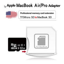 Ingelon-Adaptador de tarjeta Micro SD Nifty para ordenador portátil, accesorio de almacenamiento para Macbook Air 13 y Macbook Pro, 13/15 2024 - compra barato