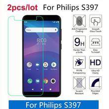 Закаленное стекло для Philips S397 2.5D Премиум Защитная пленка для экрана для Philips S397 защитная пленка, стекло 2024 - купить недорого