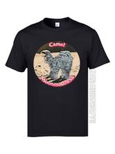 Camisetas divertidas Mars-Camel para hombre, camisetas informales negras con imagen de logotipo Retro, camisetas de talla grande 3XL, camiseta de Rusia 2024 - compra barato