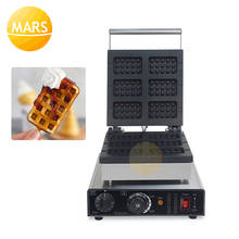 Kitchen Waffle Snacks Maker Non-stick Rectangle Shape Iron Pan Sandwich Maker Machine, 6pcs Waffle Sticks Baking Equipment 2024 - buy cheap