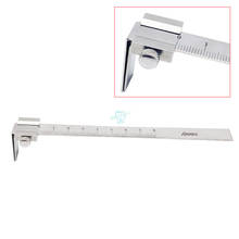 1pcs Dental Vertical Distance Caliper Measuring Ruler Dental Orthodontic Rulers Caliper Measuring ruler Teeth Gauge 2024 - buy cheap