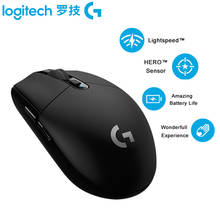 Logitech G304 LIGHTSPEED Gaming Wireless Mouse HERO Sensor 12000dpi  Wireless Computer Mouse for OW PUBG PC Gamer Mouse Wireless 2024 - buy cheap