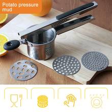 Stainless Steel Potato Masher Vegetable Fruit Crusher Food Mashed Chopper Kitchen Gadgets Kitchen Accessories 2024 - buy cheap