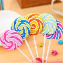 4pcs/lot  New Novelty Lollipop eraser Candy Funny Rubber Eraser Kids Gifts zakka Gift Stationery Office school supplies 2024 - buy cheap