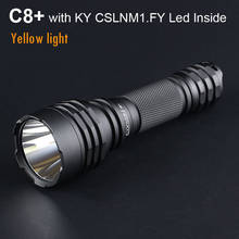 High Powerful Flashlight Convoy C8 Plus with KY CSLNM1.FY Orange-Yellow light Linterna LED Lanterna Tactical Flash Light Torch 2024 - buy cheap