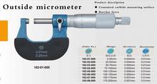 outside micrometer high quality 0-25mm 25-50mm 50-75mm 0.01mm  Carbide Tipped Metric Gauge Screw Thread Caliper 2024 - buy cheap