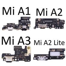 Зарядное устройство Док-станция USB зарядный порт штепсельная плата гибкий кабель для Mi A2 Lite A1 A3 2024 - купить недорого