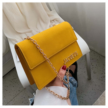 Женская сумка-мессенджер новая брендовая дизайнерская маленькая свежая мини роскошная сумка через плечо модная цепная квадратная сумка с буквами 2024 - купить недорого