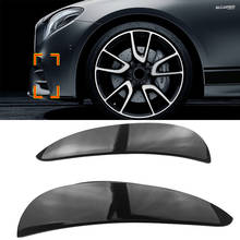 Pair Front Bumper Lip Fog Lamp Air Vent Cover Trim for Mercedes Benz W213 C238 E180 E200 E220 E250 E300 E43 E53 AMG 2016-2019 2024 - buy cheap