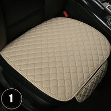 Flax Car Seat Cover Four Seasons Linen Fabric Front Chair Cushion Breathable Protector Mat Pad Auto accessories 2024 - buy cheap