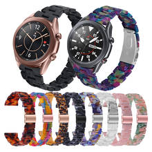Ремешок полимерный для samsung galaxy watch active 2 44 мм 40 мм, браслет для смарт-часов galaxy watch 3 45 мм 41 мм/46 мм, 20 мм 22 мм 2024 - купить недорого
