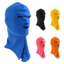 Легкая спортивная маска для лица, УФ-защита, маска на все лицо для женщин/мужчин, черная/синяя/желтая/Розовая/оранжевая 2024 - купить недорого