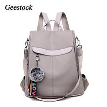 Geestock Casual Women Backpack Waterproof Anti-theft School Bag Lightweight Holographic Backpack Teenagers Girls Shoulder Bag 2024 - buy cheap