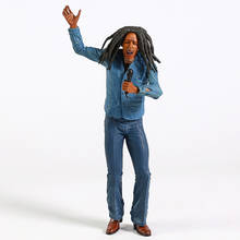 Коллекционная модель игрушек из ПВХ регае, музыкальная легенда, певица Боба Марли 2024 - купить недорого
