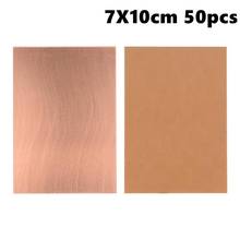 7X10cm Single Sided Copper Clad Laminate PCB Circuit Board Brown 50pcs 2024 - buy cheap