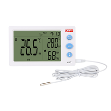 UNI-T A12T A13T Digital LCD Thermometer Hygrometer Temperature Humidity Meter Alarm Clock Weather Indoor Outdoor Instrument 2024 - buy cheap