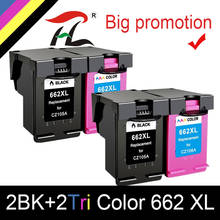 662 Replacement for HP662 662XL Ink Cartridge for HP Deskjet 1015 1515 2515 2545 2645 3545 4510 4515 4516 4518 printer 2024 - buy cheap