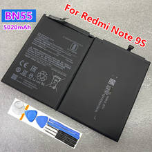 Original New 5020mAh BN53 BN54 BN55 Battery For Xiaomi Redmi note 9 Pro 9S Batteries 2024 - buy cheap