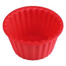High Silicone Giant Cupcake Mold,3 PCS Big Top Cupcake Silicone Mould Heat Resistant Bake tools Baking Maker 2024 - buy cheap