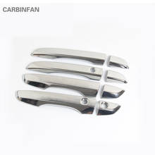 Car Styling Car Door Handle Covers ABS Chrome Accessories Exterior Chromium Styling For Honda Civic 10th 2016 2017   C206 2024 - buy cheap