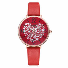Женские кожаные часы с сердечком, роскошные женские кварцевые часы, CCQ часы, Relogio Feminino 2024 - купить недорого