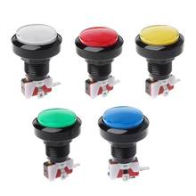 New 45mm Push Arcade Button 12V Power LED Lit Round Micro Switch Vending Machine Wholesale Dropshipping 2024 - buy cheap