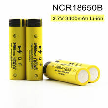 Новинка NCR18650B 18650 перезаряжаемая батарея 3,7 в 3400 мАч литий-ионная батарея для фонарика фары внешний аккумулятор батареи для электроинструментов 2024 - купить недорого