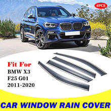 For BMW X3 F25 G01 window visor car rain shield deflectors awning trim cover exterior car-styling accessories 2011-2020 2024 - buy cheap