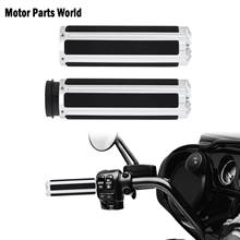 Motorcycle 1'' 25mm Electronic Throttle Handle Bar Chrome Hand Grips For Harley Softail Breakout Touring Street Electra Glide 2024 - buy cheap