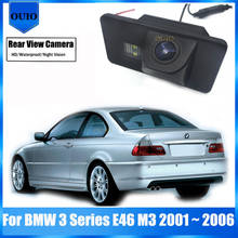 Cámara de visión trasera HD para BMW Serie 3, E46, M3, 2001 ~ 2006, cámara de visión nocturna HD impermeable, cámara de marcha atrás de estacionamiento de respaldo 2024 - compra barato