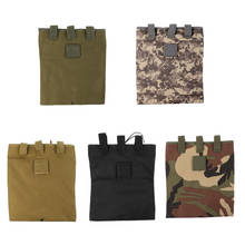 Tactical Folding Dump Bag Nylon MOLLE Belt Pouch Drop  Folding Dump Bag for Camping Hiking Outdoor Sports 2024 - buy cheap