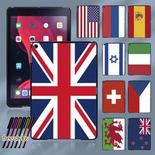 Funda dura para tableta con impresión, carcasa protectora de plástico anticaída + lápiz óptico, compatible con Apple IPad 8 2020 de 8. ª generación, 10,2 pulgadas 2024 - compra barato