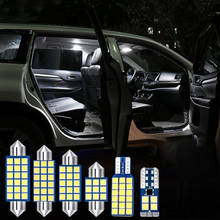 Kit de lâmpadas led para interior do carro, 5 peças, sem erros, suzuki kizashi 2010 2011, luz de leitura, lâmpada do porta-malas 2024 - compre barato