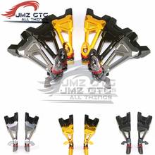 Reposapiés trasero CNC para motocicleta, para YAMAHA R6 2008 2009 2010 2011 2012 2013 2014 2015 2016 2024 - compra barato