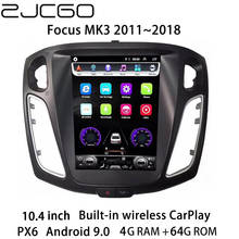 Car Multimedia Player Stereo GPS Radio Navigation Android Screen for Ford Focus 3 MK3 2011 2012 2013 2014 2015 2016 2017 2018 2024 - buy cheap