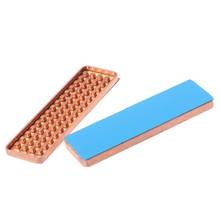 1pc 1.5/2/3/4mm Copper NVME NGFF M.2 Heatsink 2280 SSD Metal Sheet Thermal Conductivity Silicone Wafer Cooling Fan Heatsink C26 2024 - buy cheap