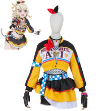 Love Live! Nijigasaki High School Just Believe Miyashita Ai Cosplay Costumes Women Dance Dress Halloween Uniform Custom Made 2024 - buy cheap