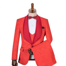 Blazer de tres piezas para hombre, traje de novio de diferentes colores, traje de boda 2024 - compra barato