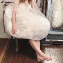 Falda interior con recogedor, vestido de boda, enagua, para novia, ahorra agua en el inodoro, Envío Gratis 2024 - compra barato