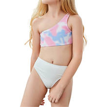 Conjunto de Bikini con estampado para niñas, bañador bonito de dos piezas, ropa de baño, Bimba, 2021 2024 - compra barato