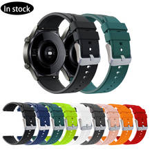 Belt Silicone Band Strap For Huawei Watch GT 2 pro original SmartBand WristBand for Samsung Galaxy Watch 3 45mm / 46mm Bracelet 2024 - buy cheap