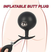 butt plug anal plug inflatable dilatador anal massager dildo Adult Sex toys For men anus expandable with anal pump plug anal 2024 - buy cheap