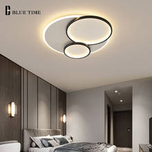 Современная круглая Светодиодная потолочная лампа, Регулируемый потолочный светильник для гостиной, столовой, спальни, кухни, акриловые осветительные приборы 2024 - купить недорого