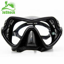 Máscara de mergulho professional, máscara com óculos para atividades ao ar livre, estrutura grande, suprimentos de natação 2024 - compre barato