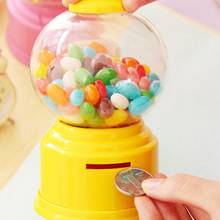 Minimáquina de dulces para niños, dispensador de burbujas de Gumball, hucha de monedas, juguete para niños, regalo de cumpleaños, caja de dulces 2024 - compra barato