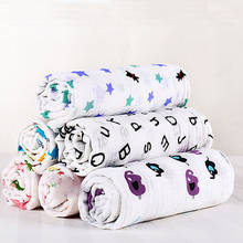 Cotton Baby Blanket Gauze Scarf Bath Towel Newborn Baby's Blanket Cloth Spring Kids Wrap Swaddler 2024 - buy cheap