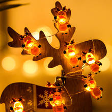 Christmas Garlands LED String Fairy Lights Garland Christmas Ornaments Christmas Lights Lighting Navidad 2020 Noel New Year 2021 2024 - buy cheap